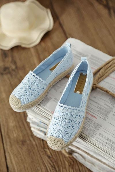 Espadrilles - Selected by My Wish - 9003-125 - Licht blauw