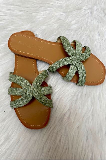 Slippers - Selected by My Wish - LS59 - Green