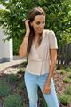 Blouse - Morgan - Oanouk.f - Noisette