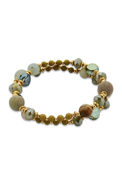 Show details for Armband - Les Cordes - Pan47 - kaki Picture of Armband - Les Cordes - Pan47 - kaki