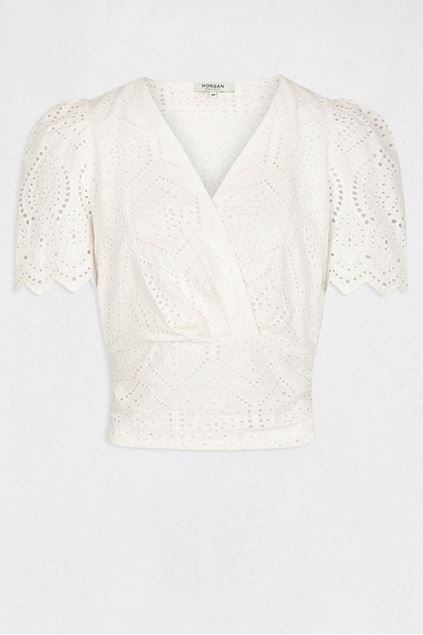 Picture of Blouse - Morgan - Olilou - Off white