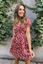 Picture of Jurk -Selected by My Wish - 10012 - rood print