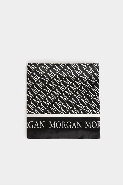 Picture of Sjaal - Morgan - Ganga - Noir/Beige