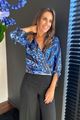Picture of Blouse - CTN - 17597 - Blauw