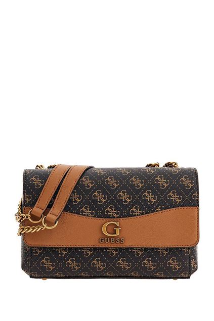 Picture of Handtas - Guess - Nell logo - Brown