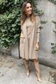 Picture of Jurk - AC by Annelien Coorevits - Louise - Taupe