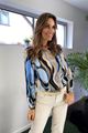 Picture of Blouse - Soyaconcept - Jamilla 1 - bright blue