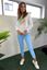 Picture of Broek - Fracomina - SV4001 - Lightblue