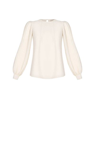 Picture of Blouse - Rinascimento - CFC01129 - Ivory