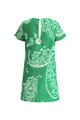 Afbeelding van Jurk - Signe Nature - 903011 - vert/blanc