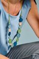 Picture of Halsketting - Les Cordes - Nia - multi blauw