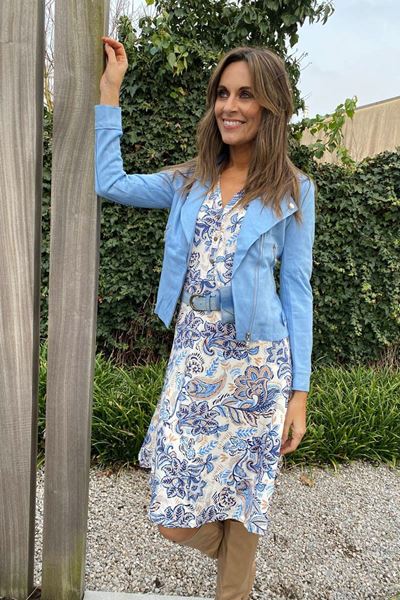 Afbeelding van Jasje - Selected by My Wish - Daim 1846 licht blauw