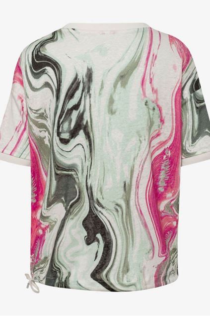Afbeeldingen van T-shirt - Brax - Candice - hemp