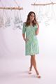 Picture of Jurk - Signe Nature - 903014 - vert/aqua