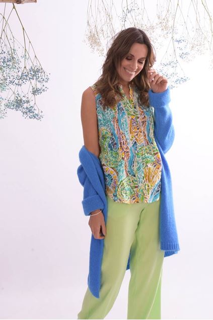Picture of Top - Vicci - 1605 - turquoise