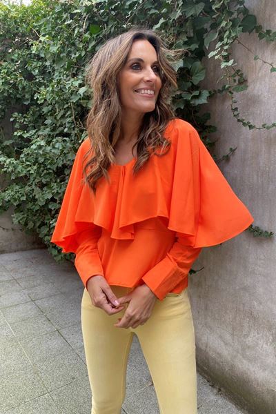 Picture of Blouse - Selected by My Wish - 20206YT - Oranje