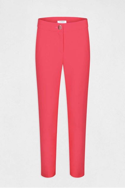 Picture of Broek - Morgan - Pcris - Rose fluo