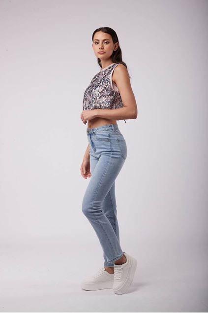 Picture of Broek - Toxik - H2620 - Jeans