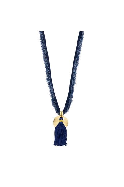 Picture of Halsketting - Les Cordes - Collier200 - blauw