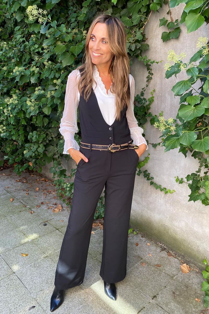 My Wish. Jumpsuit Kdesign X654 Black