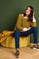 Picture of Sweater - Green ICE - Vanessa - khaki