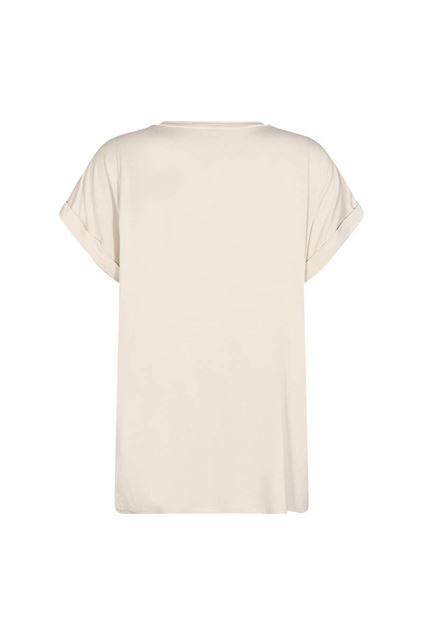 Picture of T-shirt - Soyaconcept - Marica - beige/blauw