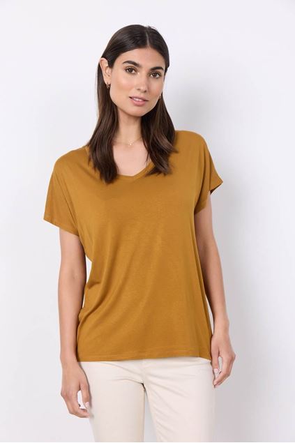 Picture of T-shirt - Soyaconcept - Marica - cognac