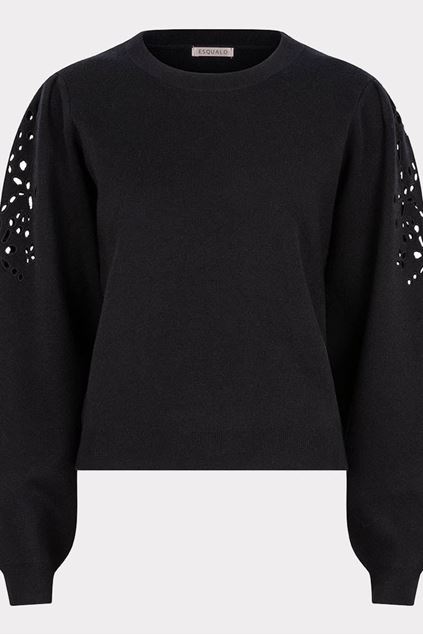Picture of Sweater - Esqualo - F23.07519 - black