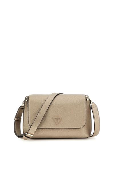Picture of Handtas - Guess - Meridian flap crossbody - PEW