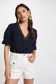 Picture of Blouse - Morgan - Dblue - Marine