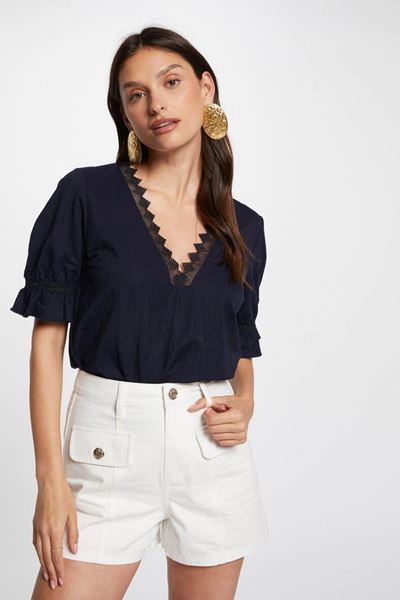 Afbeelding van Blouse - Morgan - Dblue - Marine