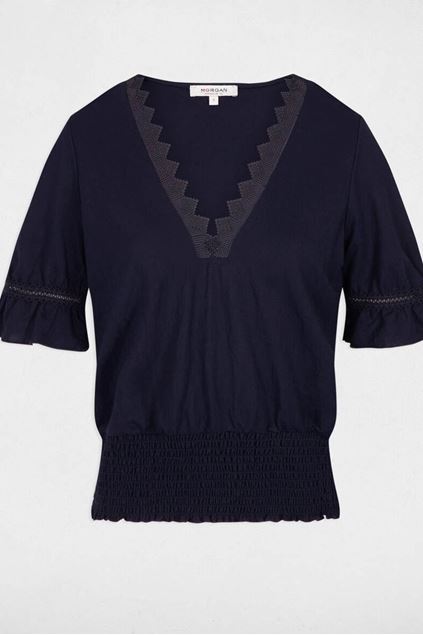 Picture of Blouse - Morgan - Dblue - Marine