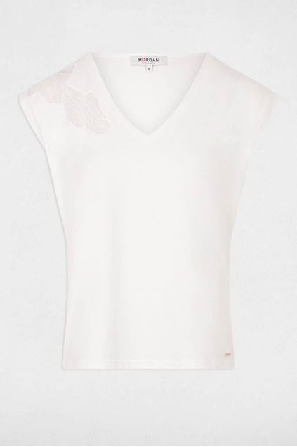 Afbeeldingen van T-shirt - Morgan - Dpeak - Helder wit