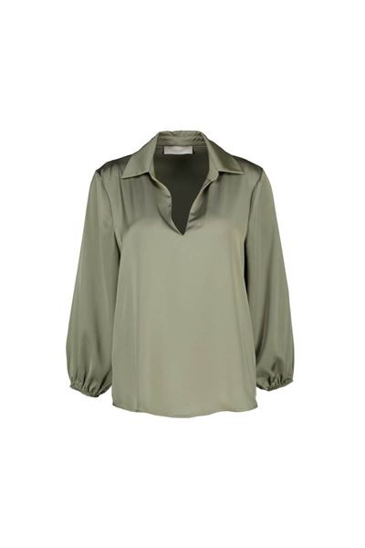 Afbeelding van Blouse - Amélie & Amélie - Bressano - Sage green