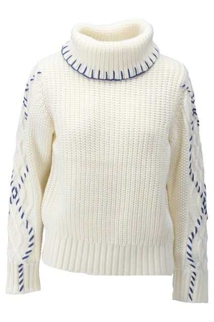 Afbeeldingen van Pull - K-design - Z827 - Cream