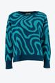 Afbeelding van Pull - Signe Nature - 842066 - petrol/turquoise