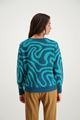 Afbeelding van Pull - Signe Nature - 842066 - petrol/turquoise