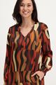 Picture of Jurk - Signe Nature - 890123 - noir/orange/beige