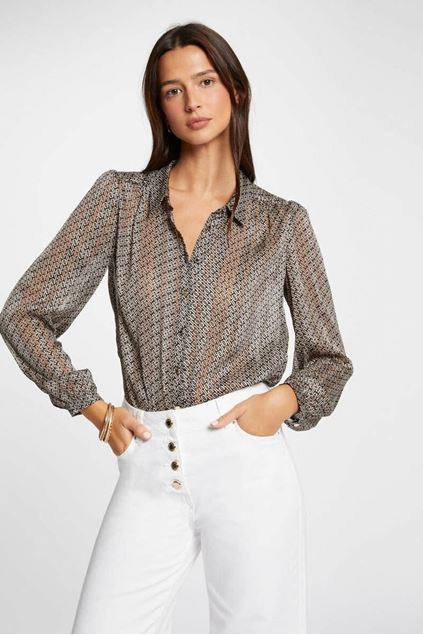 Afbeeldingen van Blouse - Morgan - Cplist - Zwart