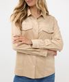 Picture of Blouse - Esqualo - F24.10504 - sand