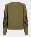 Afbeelding van Sweater - Esqualo - F24.07510 - moss green