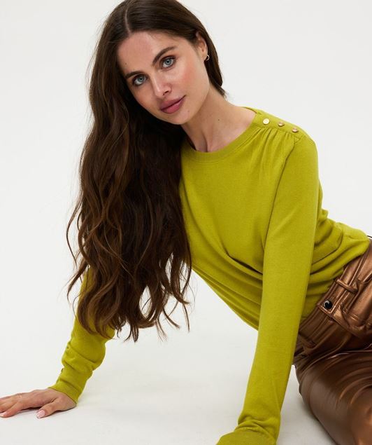 Picture of Sweater - Esqualo - F24.07532 - matcha green