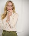 Picture of Sweater - Esqualo - F24.27517 - beige