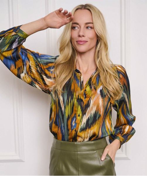 Afbeelding van Blouse - Esqualo - F24.14510 - print