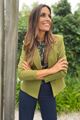 Picture of Blazer - Rinascimento - CFC011999 - Moss