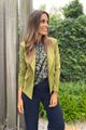 Picture of Blazer - Rinascimento - CFC011999 - Moss