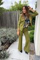 Picture of Blazer - Rinascimento - CFC011999 - Moss