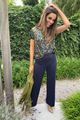 Picture of Broek - Rinascimento - CFC0119760003 - Navy