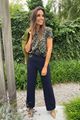 Picture of Broek - Rinascimento - CFC0119760003 - Navy