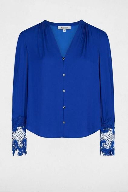 Afbeeldingen van Blouse - Morgan - cspell bleu